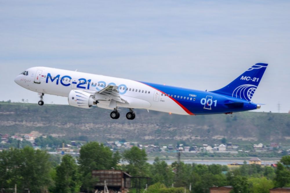 Первый полет МС-21 совершил 28 мая 2017 года.