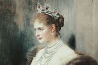 «Императрица Александра», художник Джозеф Арнада Коппей, ок. 1900 г.