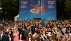Посетители на торжественной церемонии открытия 28-го Открытого российского кинофестиваля «Кинотавр» в Сочи.