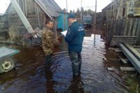 В Овгорте талые воды подтопили более 20 домов. 