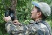 Сергей Гащак фотографирует животных с помощью фотоловушки