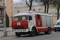 В Оренбурге ночью на улице Чкалова сгорел автомобиль