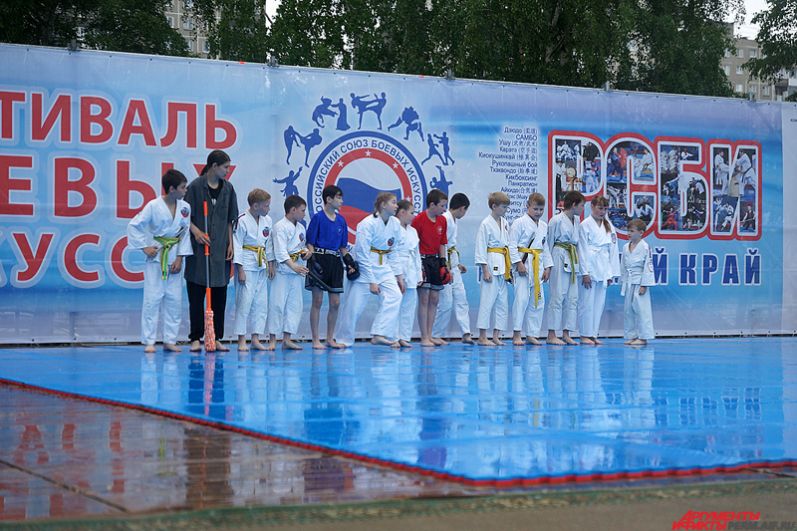 Фестиваль боевых искусств Пермского края. Зрители увидели более 25 показательных номеров.