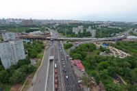 На Аминьевском шоссе построили две эстакады, два тоннеля, два моста через реку Сетунь. А всего 8 км новых дорог.