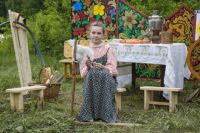 Народные костюмы и традиционные ремёсла - визитная карточка Бажовского фестиваля.