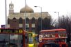 Мечеть в парке Финсбери на севере Лондона.