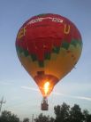 Участие в Kuban AirShow 2017 приняла и Региональная федерация спортивного воздухоплавания Краснодарского края. Запуск воздушных шаров проходил на закате.