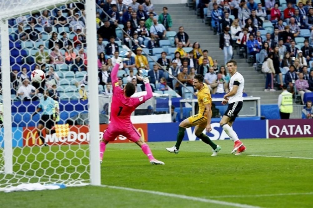 Германия была сильнее Новой Зеландии в матче 19 июня, хотя привезла в Россию второй состав.