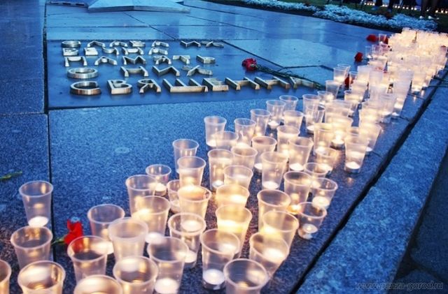 Акция «Свеча памяти» в Пензе стала народной.