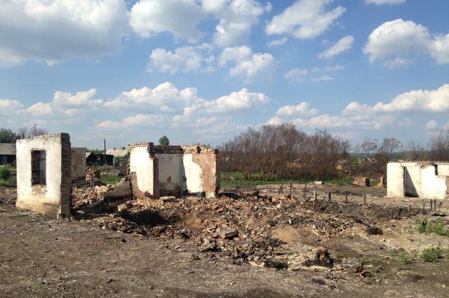 В Канске огнём было уничтожено 57 домов, в пожаре погибли два человека.