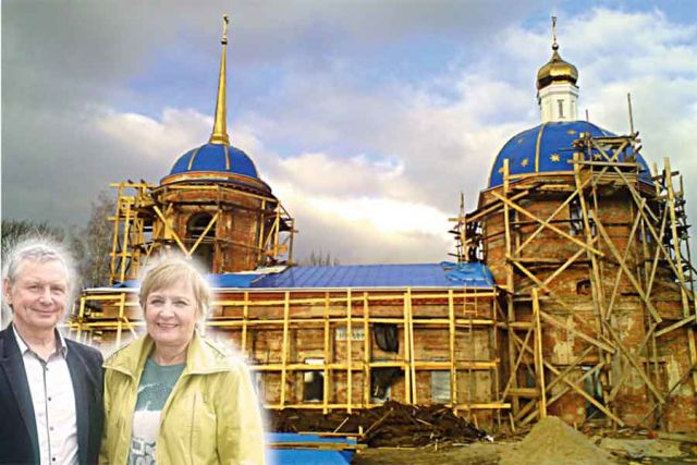 Игорь и Наталья Завершинские верят, что все вместе они смогут восстановить храм.