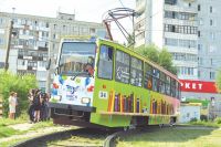 В центре Омска заменили шпалы. 