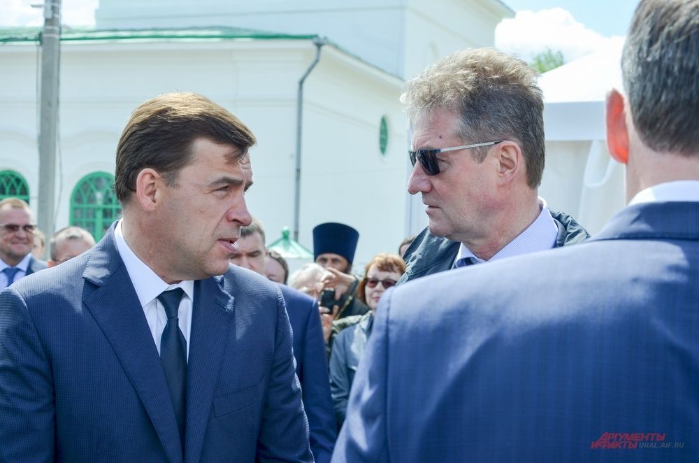 Евгений Куйвашев и Андрей Козицын.