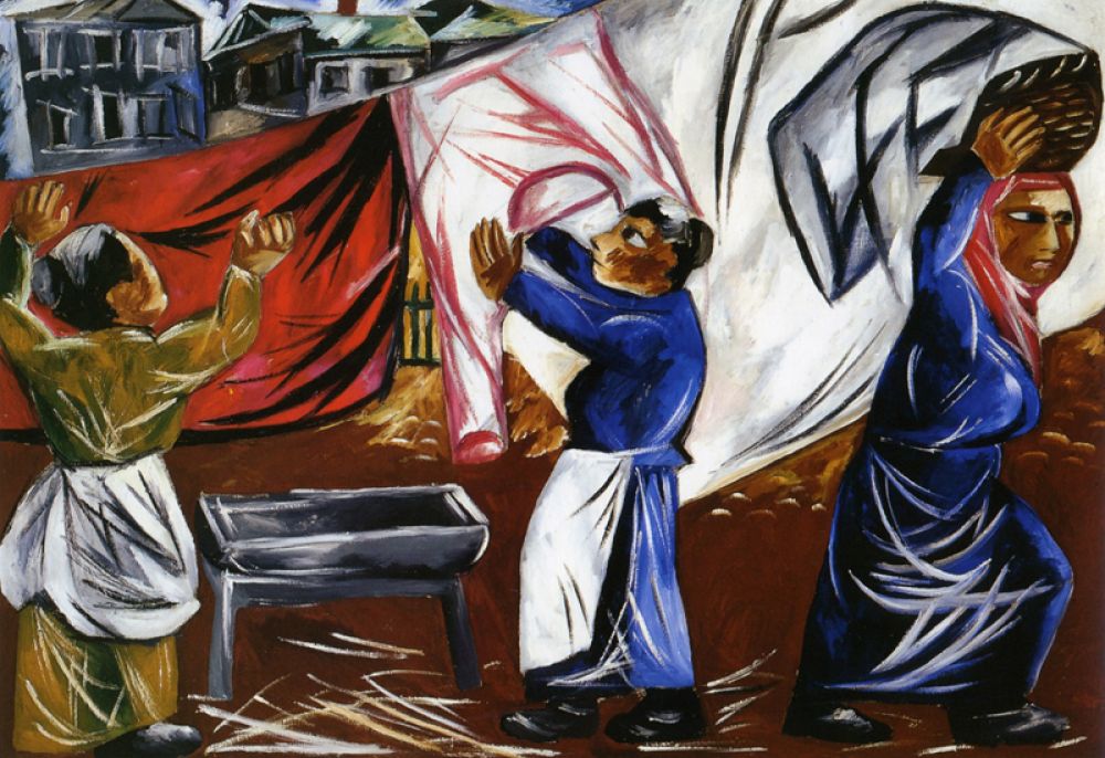 «Прачки», 1911 год.