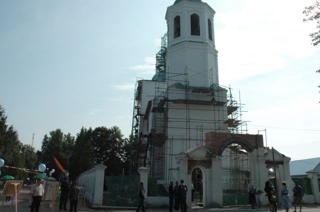 Завершается реконструкция старейшего в Омской области каменного здания. 