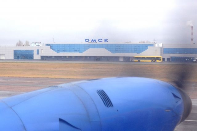 В Омском аэропорту вырос пассажиропоток. 