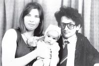 Екатерина, Рубен и их трёхмесячная дочь Надя, 1994 г.