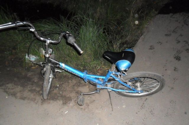 В Тюмени иномарка сбила семилетнего мальчика-велосипедиста