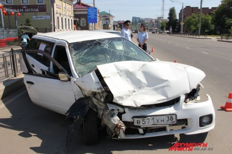 «Парад нетрезвых водителей» разместился в центре Иркутска.