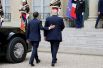13 июля. Президент Франции Эммануэль Макрон и президент США Дональд Трамп во дворе Елисейского дворца в Париже.