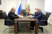 Владимир Путин провел рабочую встречу с главой региона Евгением Савченко
