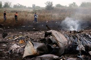 На месте трагедии МН 17 три года назад