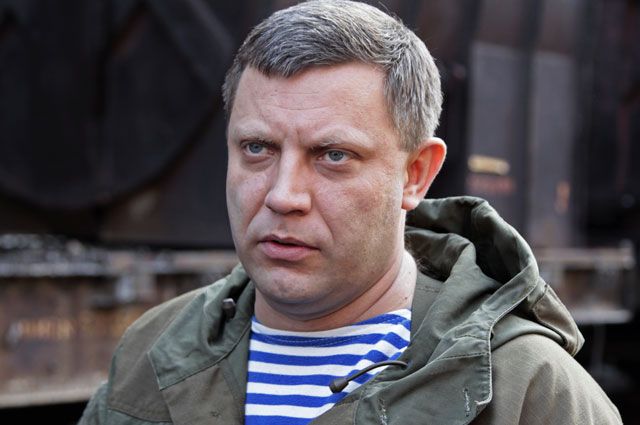 Глава ДНР Александр Захарченко.