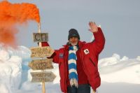 Валентин Ефремов с коллегами попал  в Книгу рекордов Гиннесса после перелёта на воздушном шаре к Северному полюсу. 