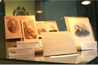 В библиотеке можно увидеть историю родословной сибиряков Черкашениных-Сизых-Костромитиновых.