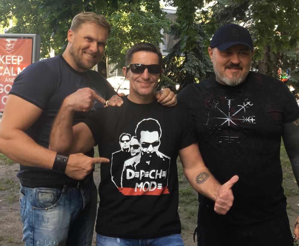 Зорян Шкиряк перед концертом
