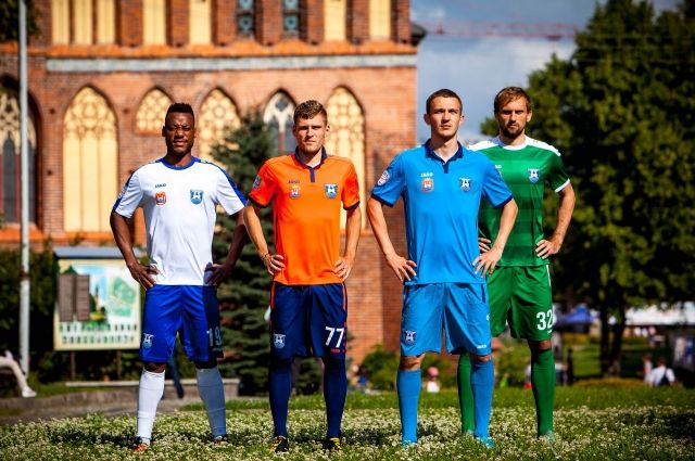 «Балтика» презентовала новую форму для футболистов.