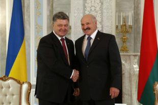 Петр Порошенко и Александр Лукашенко