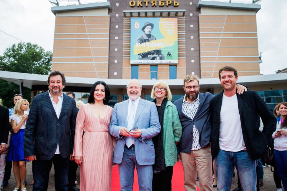 Жюри и организаторы кинофестиваля «Горький fest».