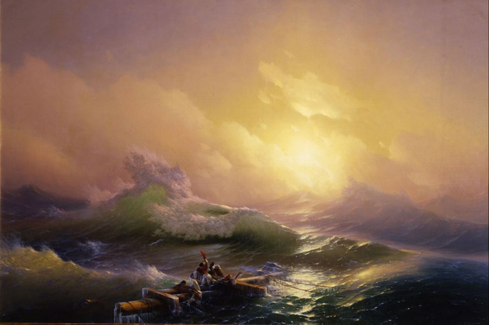 «Девятый вал», 1850 год.