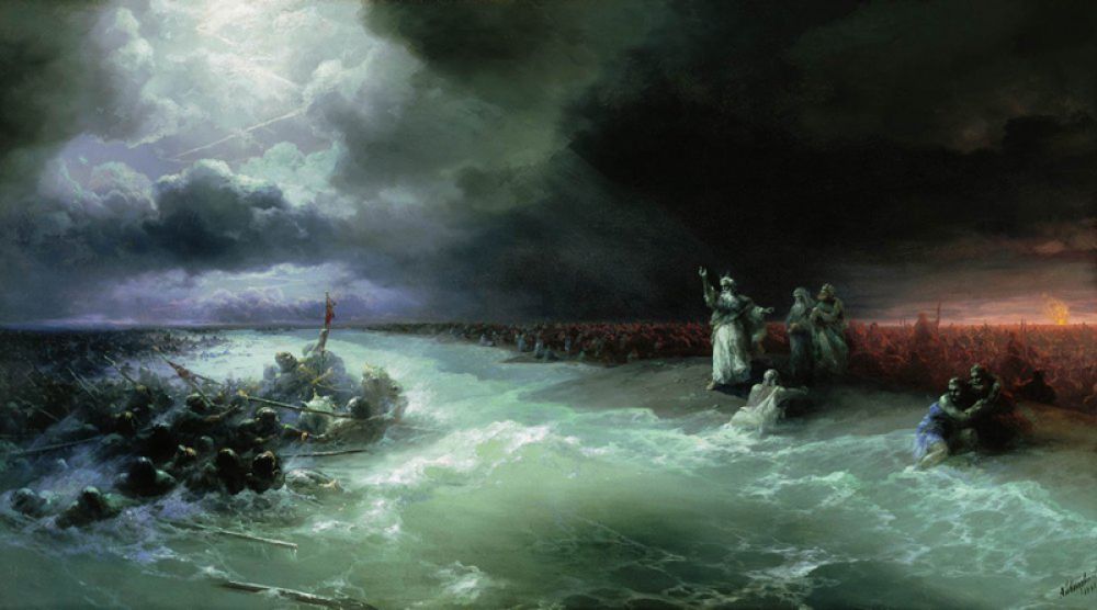 «Переход евреев через Красное море», 1891 год.