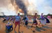 26 июля. Эвакуация туристов в Борм-ле-Мимоза во Франции в связи с лесными пожарами.