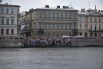 Жители и гости Санкт-Петербурга во время главного военно-морского парада в честь Дня Военно-Морского Флота России.