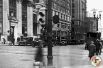 Первый электрический светофор в Портленде, сделанный в 1928 году.