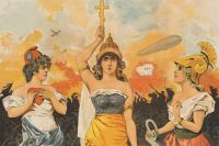 Антанта. Российский плакат 1914 года (фрагмент)