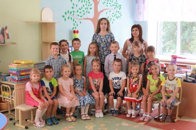Воспитанники детского сада №18 г. Барнаула.