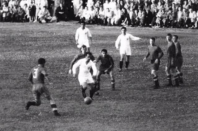 Матч Болгария - СССР на Олимпиаде 1952 года.