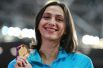 24-летняя россиянка стала первой в истории спортсменкой, победившей на чемпионате мира по легкой атлетике под нейтральным флагом. 