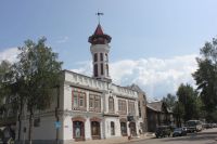 Пожарная каланча - одно из знаковых исторических зданий Сыктывкара.