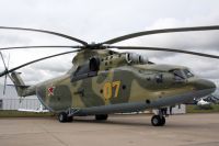 Военный вертолет Ми-26.