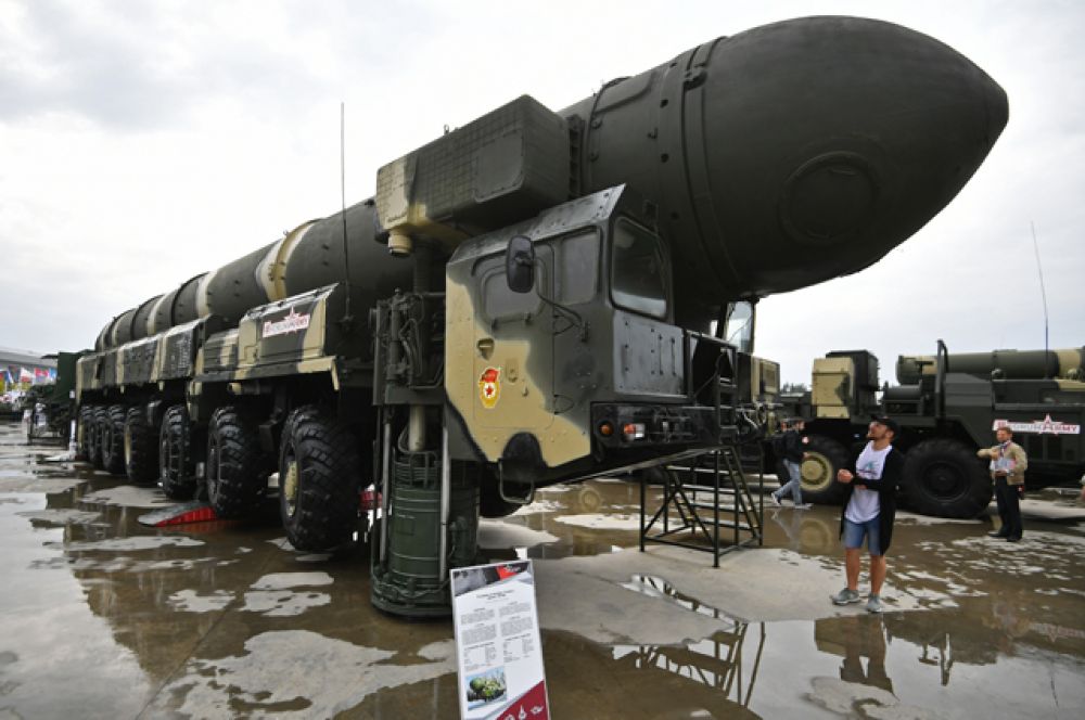 Пусковая установка «Тополь».