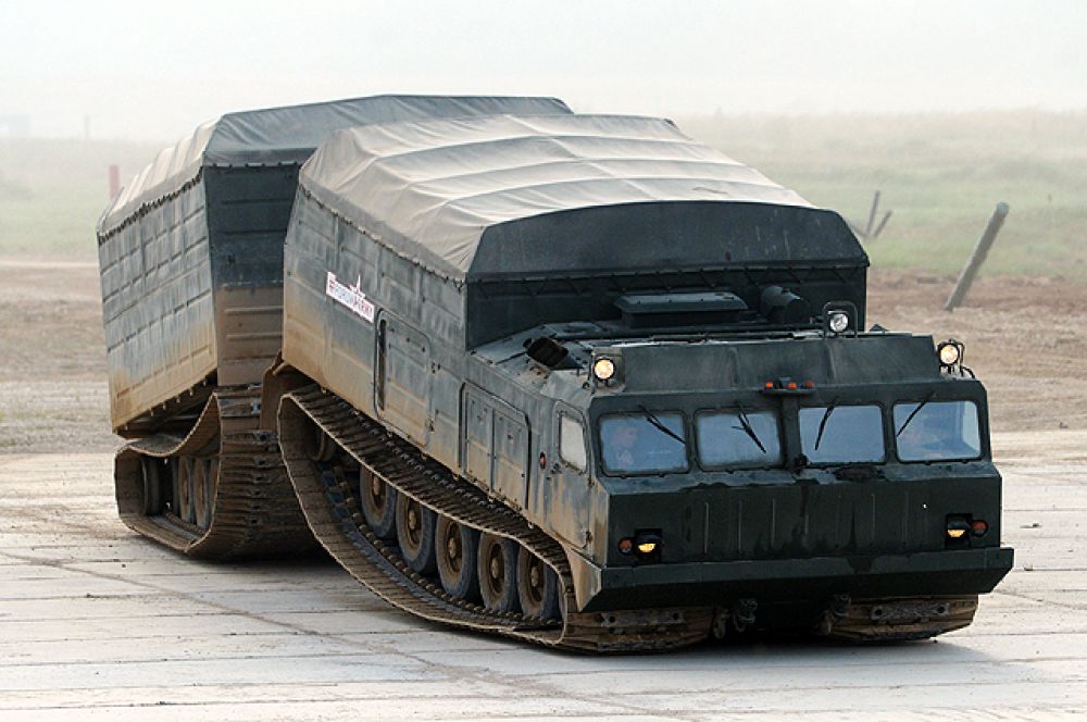 Двухзвенный вездеход ДТ-30 «Витязь».