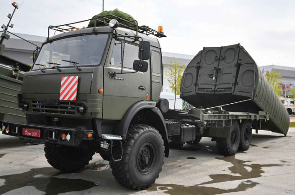 Понтонный парк ПМП-М.