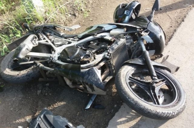 На Червишевском тракте сбили мотоциклиста