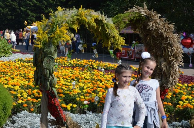 Выставка цветов в Барнауле