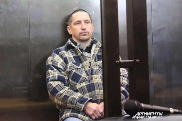 Сергей Егоров в зале суда